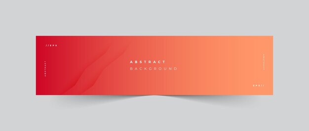 Linkedin banner minimal style abstract background