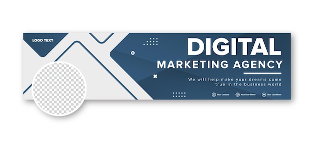 Linkedin Banner ontwerp digitale marketing sociale media