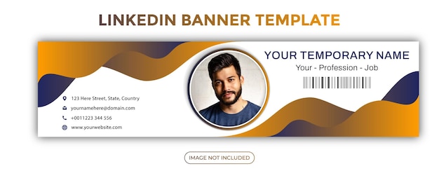 LinkedIn banner Professional career banner design