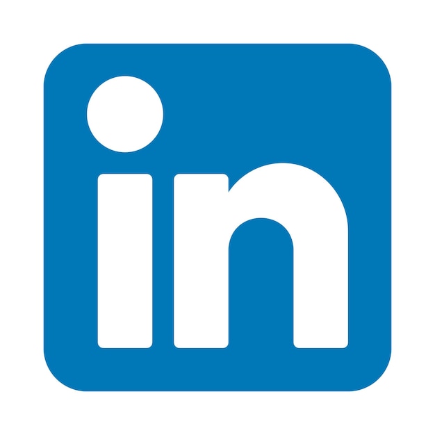LinkedIn Logo Pictogram Professioneel Netwerksymbool