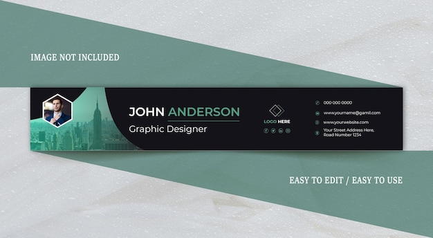 LinkedIn profile cover template design premium business YouTube cover design Premium Vector