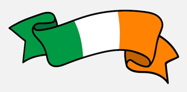 Lint met vlag van ierland.