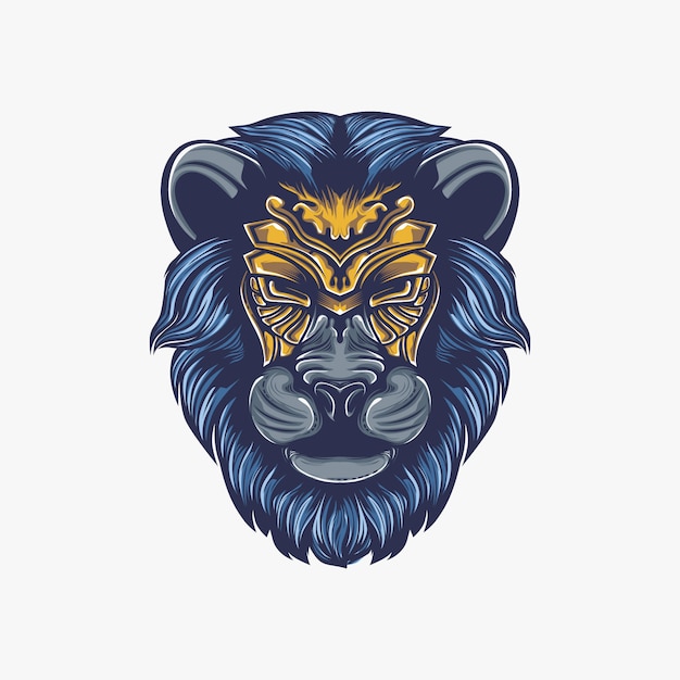 lion artwork illustration