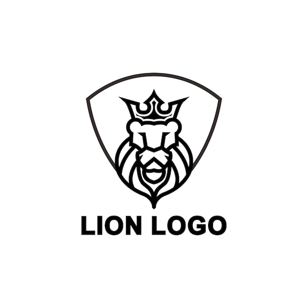 Lion defense logo