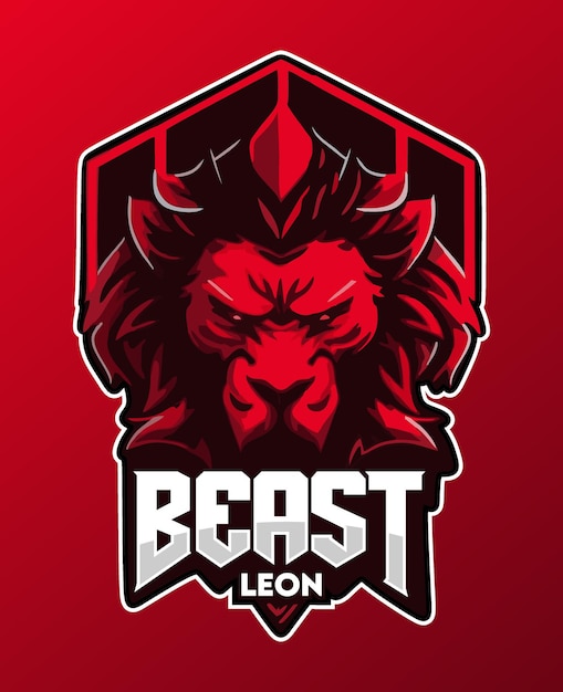 Lion Esport Gaming Logo