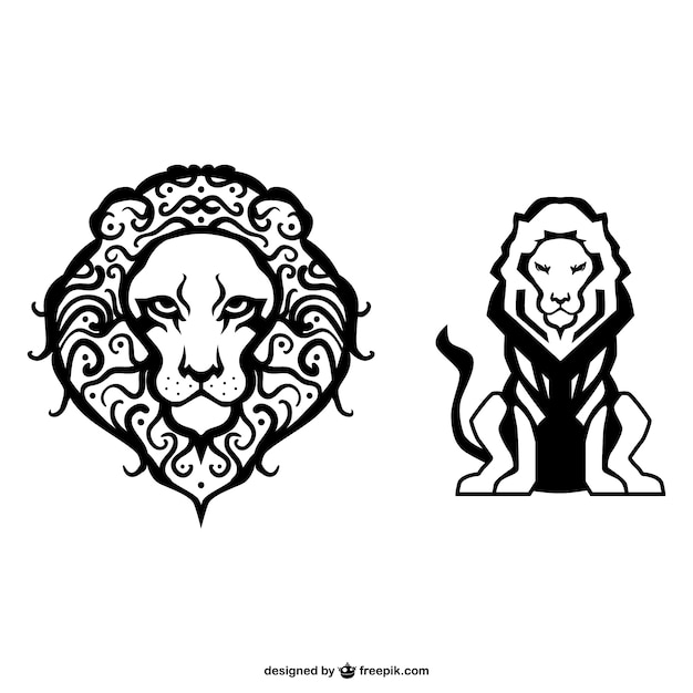 Lion gratis vector gaphics