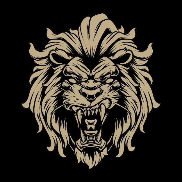 LION HEAD illustration 5