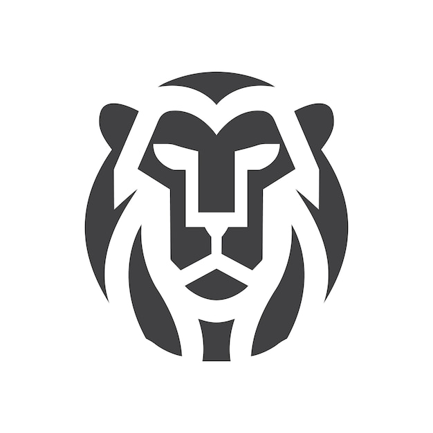 Lion Head Logo Icon