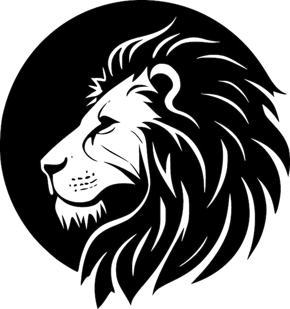 Lion High Quality Vector Logo Vector illustratie ideaal voor T-shirt grafiek