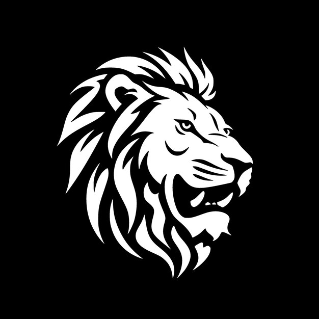 Lion High Quality Vector Logo Vector illustratie ideaal voor T-shirt grafiek