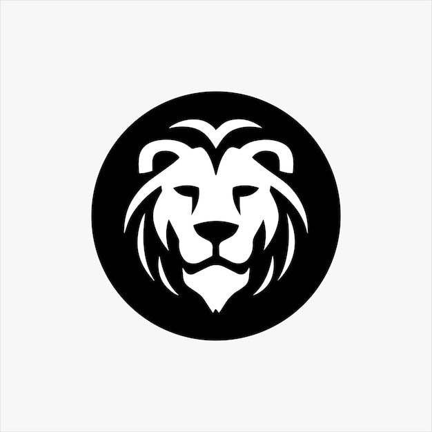 Lion icon design logo