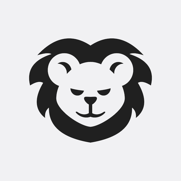 Lion icon illustration