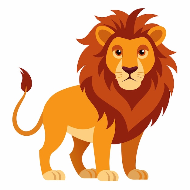 Vector lion illustration