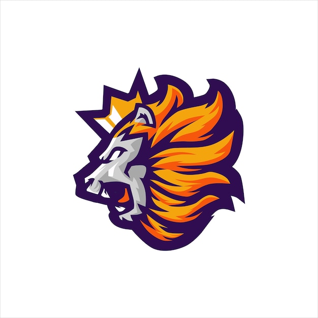 Lion king gaming mascot