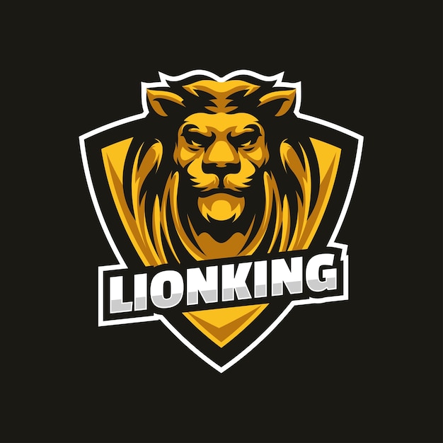 Lion King Logo ontwerpt vector