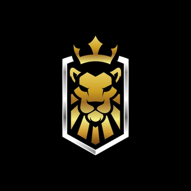 lion king logo template