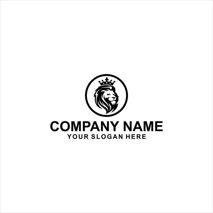 Premium Vector | Lion king logo vector