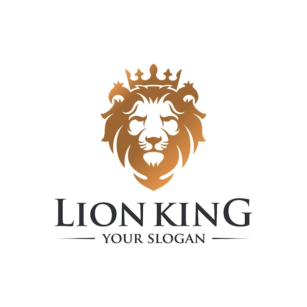 ベクトル ライオン・キングのロゴ