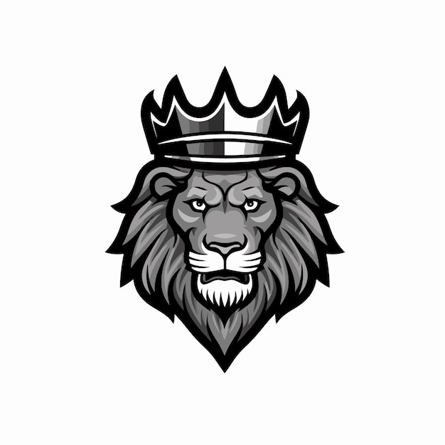 Vector lion king mascot