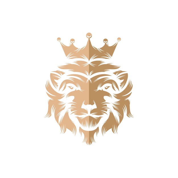 Lion King vector logo design inspiration