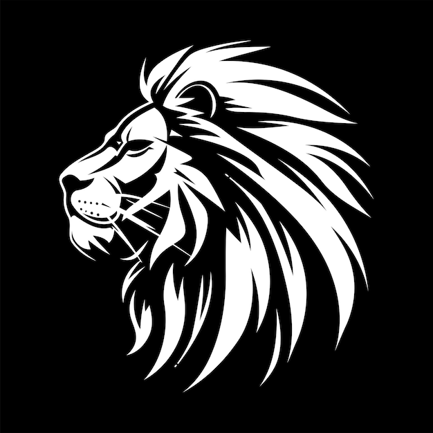 Lion logo design vector template