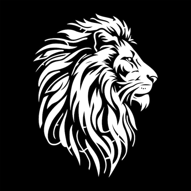 Lion logo design vector template