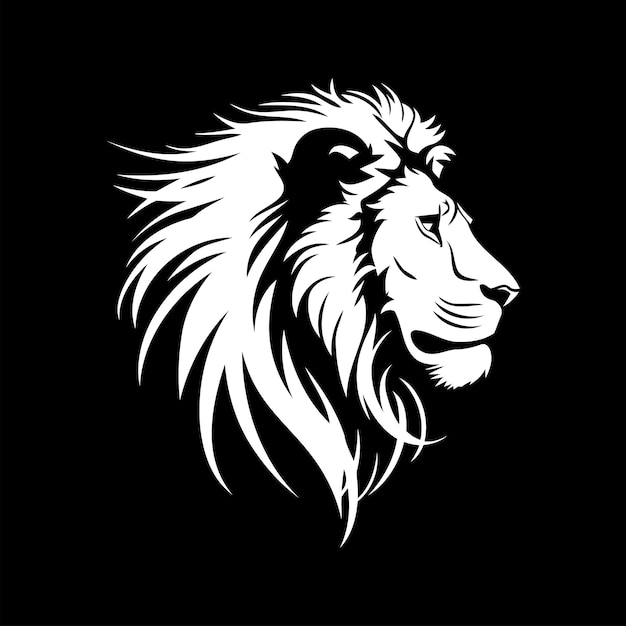 Lion logo design vector template