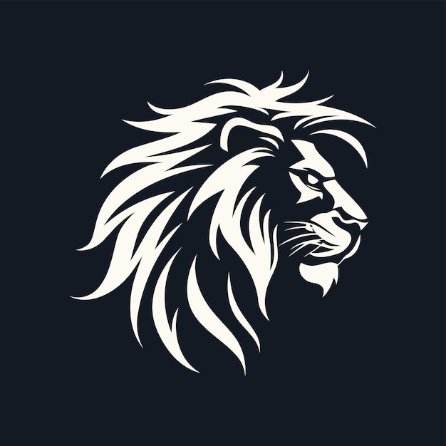 Lion logo design vector template