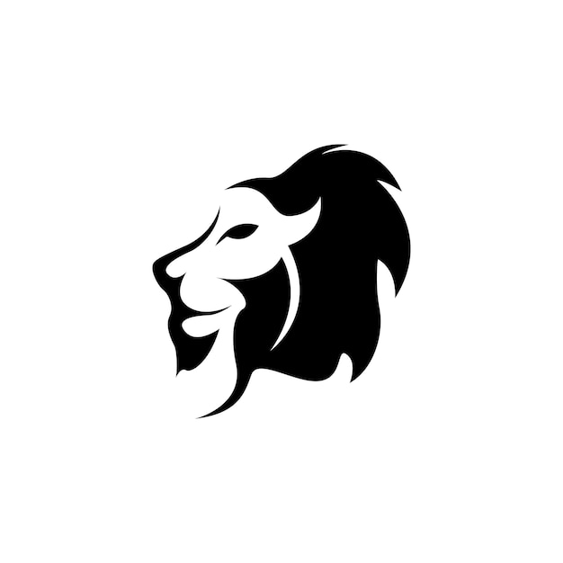 Lion logo design vector