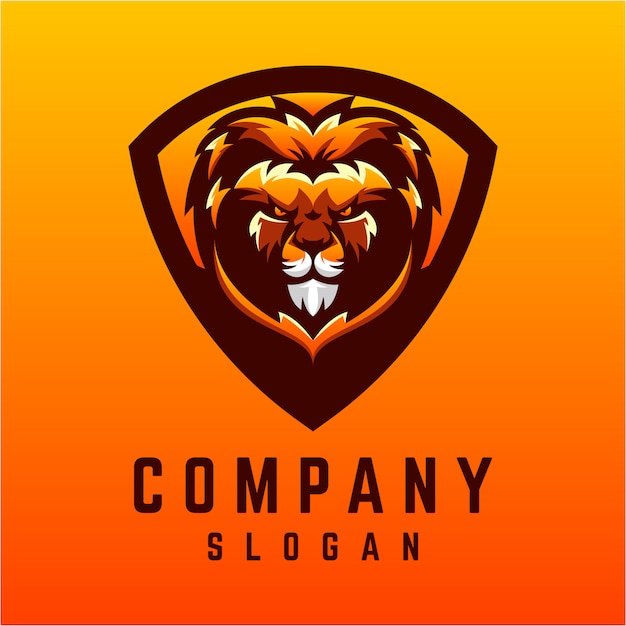 lion logo design