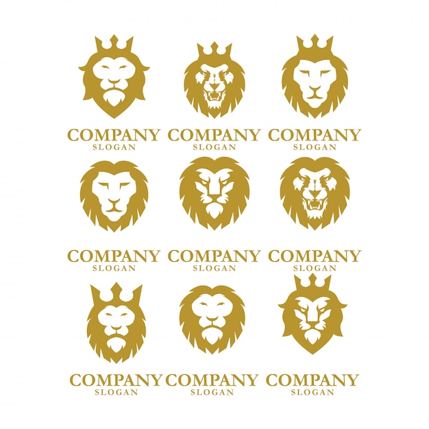 Lion logo design