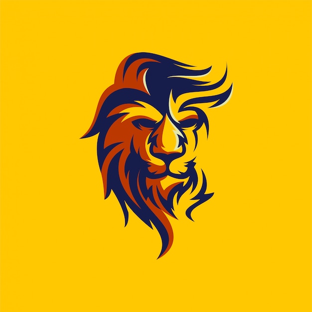 Lion logo design