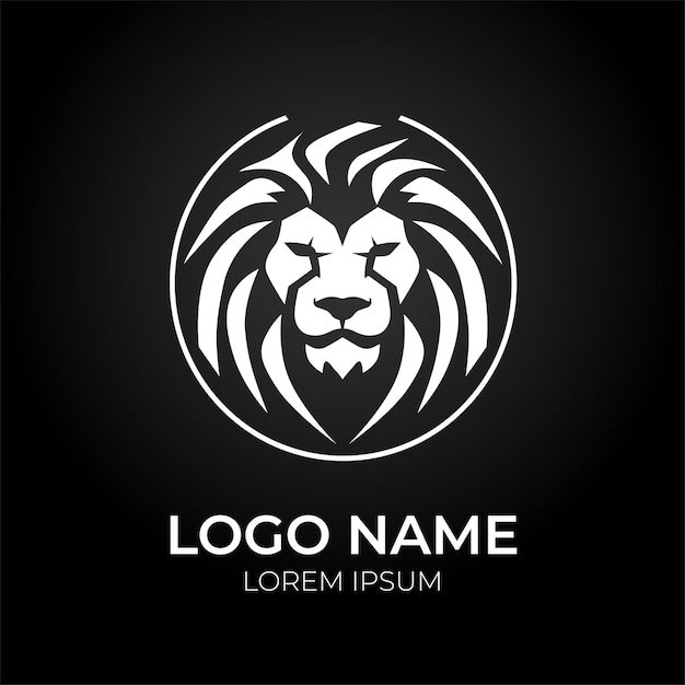 Lion Logo head template