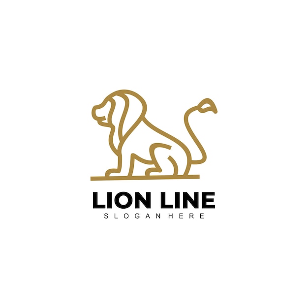 Lion logo ontwerp