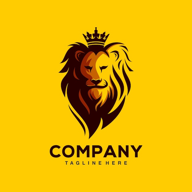 Lion logo sjabloon