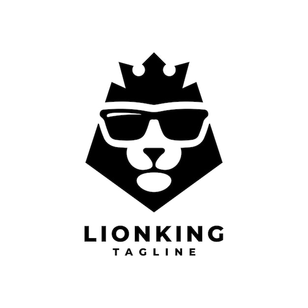 Lion logo vector icon template