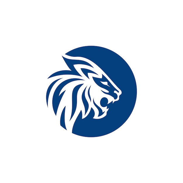 Lion logo vector sjabloon