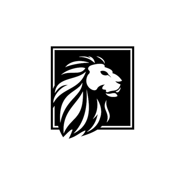 Lion logo vector template