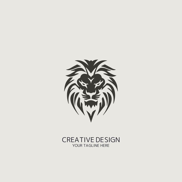 Lion logo vector