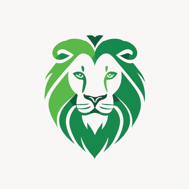 lion logo on a white background