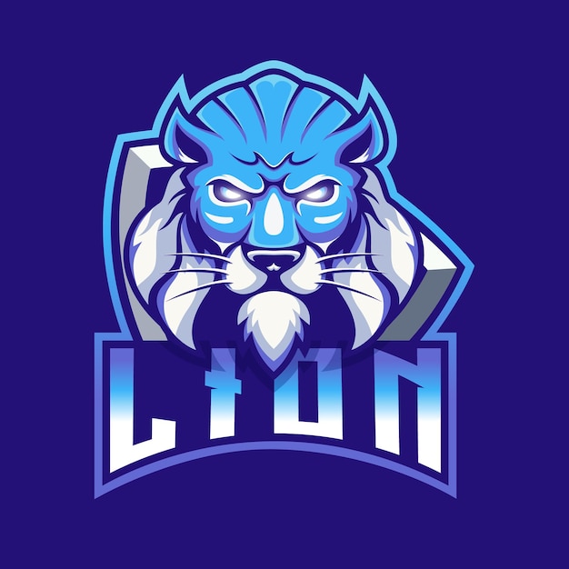 Lion mascot best logo design good use for symbol identity emblem badge and more.