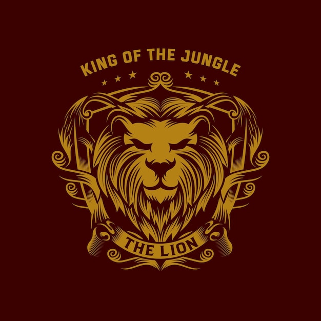 lion mascot logo