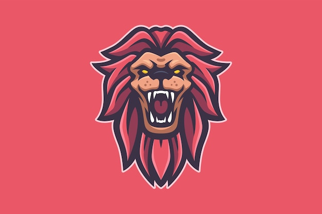 Lion Mascot Vector