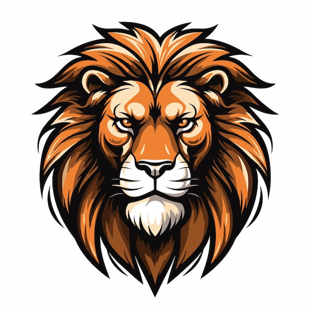 Vector lion mascot