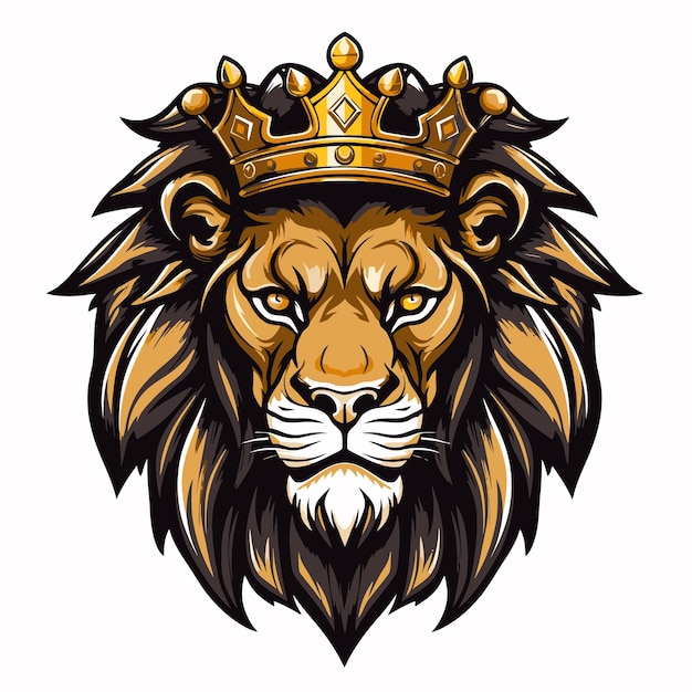 Vector lion mascot