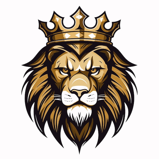 Vector lion mascot