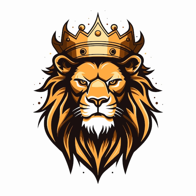 Vector lion mascot