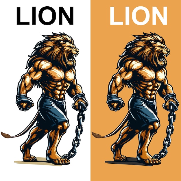 lion muscle