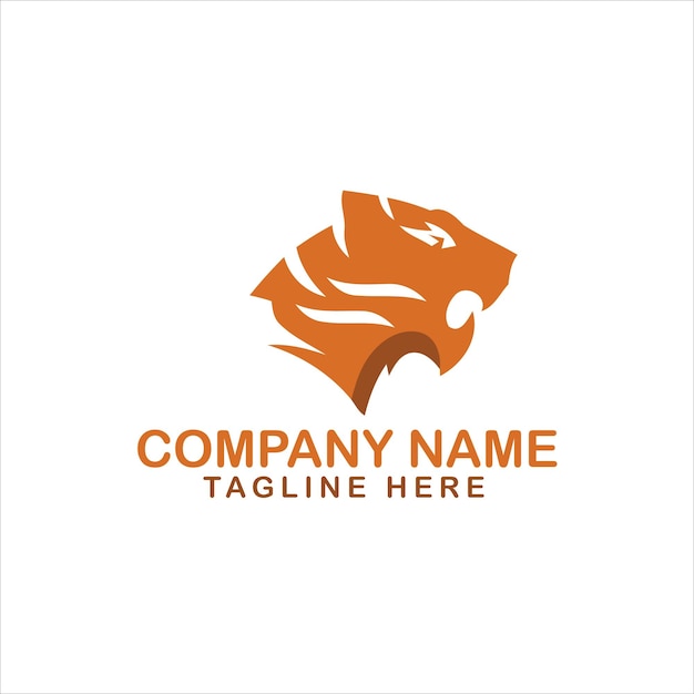 Lion Shield logo ontwerp sjabloon Lion Head logo Element voor de merkidentiteit Vector illustratio
