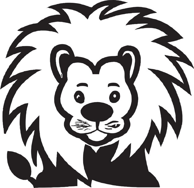 Lion and shield logo vector set for security and protection businesses